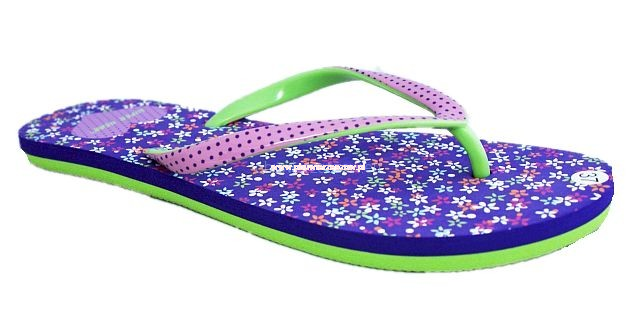JAPONKI DAMSKIE KLAPKI PLAŻOWE A9586 FIOLET 6689615417
